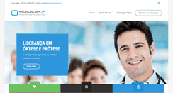 Desktop Screenshot of medicalshopdf.com.br